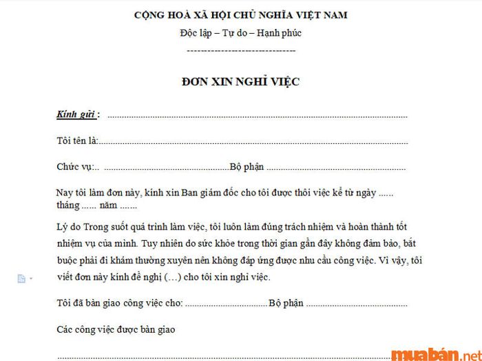 Chiến lược xin nghỉ việc khôn ngoan
