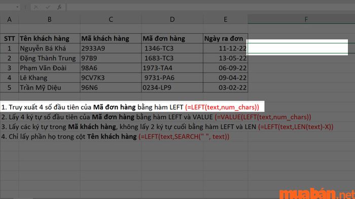 Bạn có thể chọn một ô mới ở bất kỳ vị trí nào bạn thấy thuận tiện