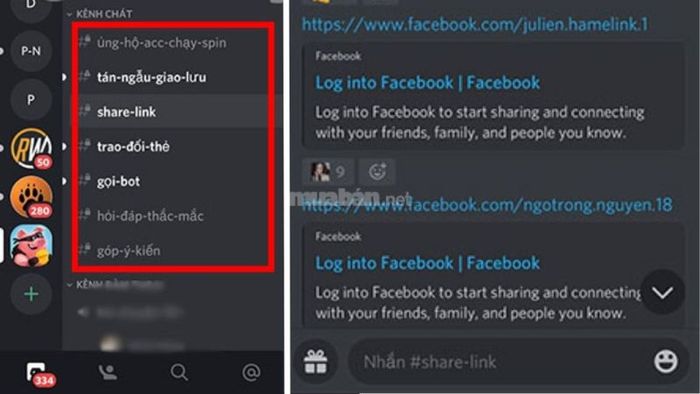 Nhận qua Discord