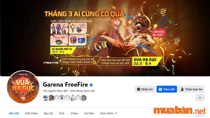 Đừng quên theo dõi fanpage để không bỏ lỡ mã code