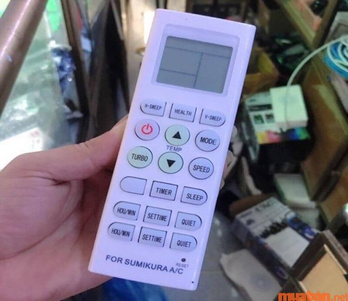 Kiểm tra remote điều hòa Sumikura