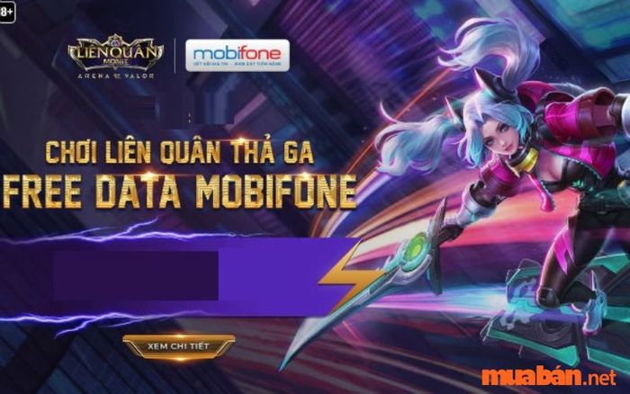 gói đăng ký Liên Quân Mobile của Mobifone