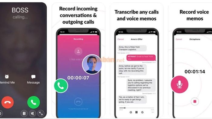 ứng dụng ghi âm cuộc gọi trên iPhone 1
