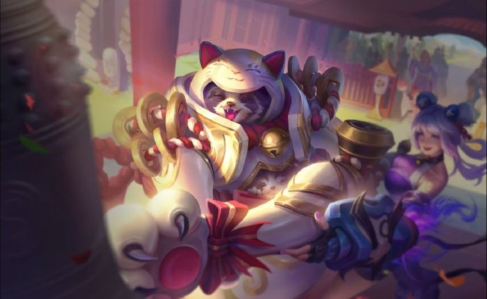 Skin Tanuki chiêu tài của TeeMee