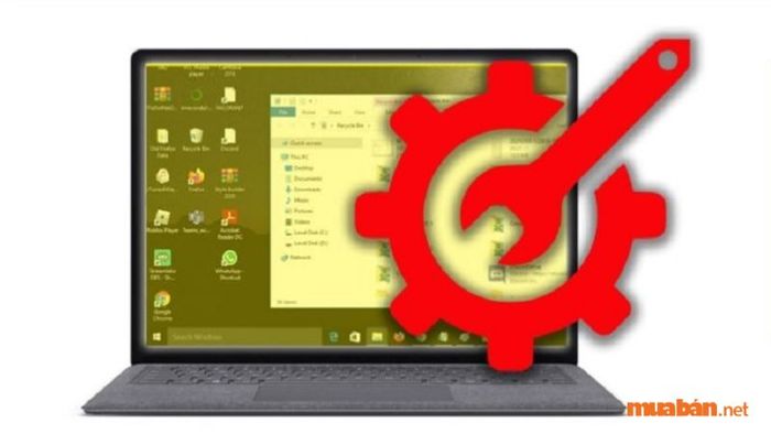Các nguyên nhân dưới đây có thể dẫn đến tình trạng màn hình laptop bị ố vàng.