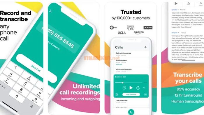 ứng dụng ghi âm cuộc gọi iPhone số 5