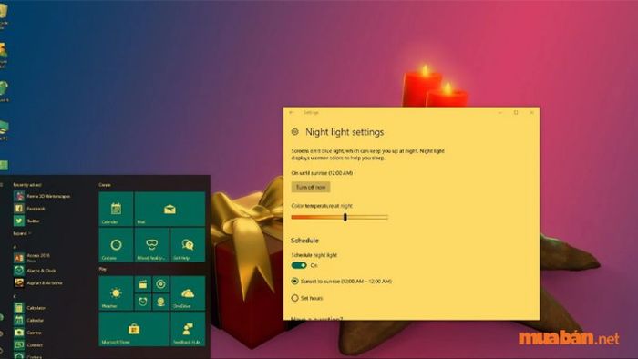 Cách này rất đơn giản, bạn chỉ cần tắt nó đi. Nhấn chuột trái vào trình Control Center ở góc dưới bên phải màn hình và chọn Night Shift để tắt chế độ này.