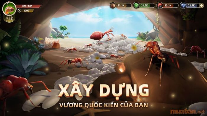 Game Vương Quốc Kiến - Gamota