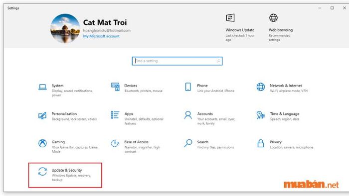 Cách này sử dụng công cụ Troubleshooter của Microsoft để giải quyết lỗi màn hình laptop bị ố vàng.