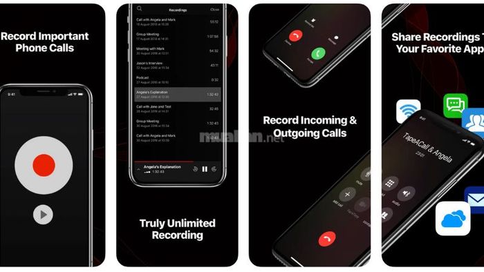 ứng dụng ghi âm cuộc gọi trên iPhone 4