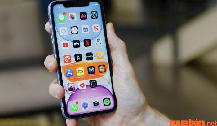 iPhone 11 bị treo màn hình do sử dụng kéo dài