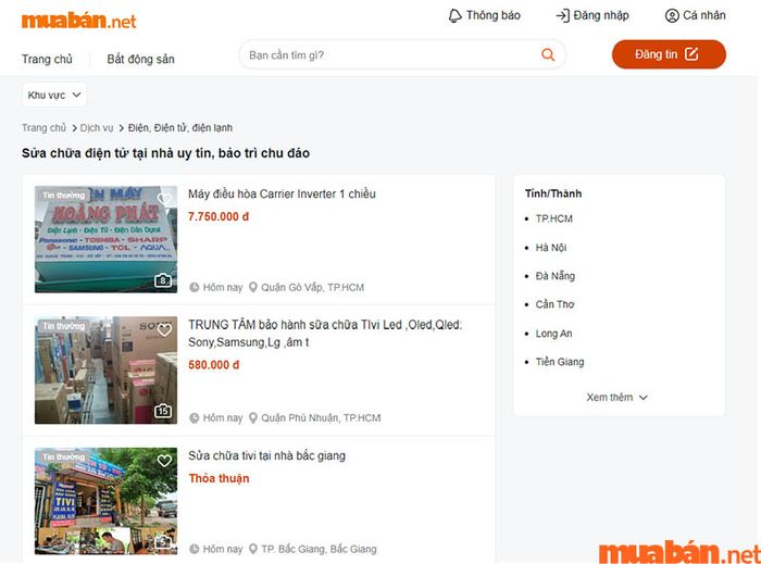 Mytour cung cấp dịch vụ sửa chữa máy giặt chất lượng cao.