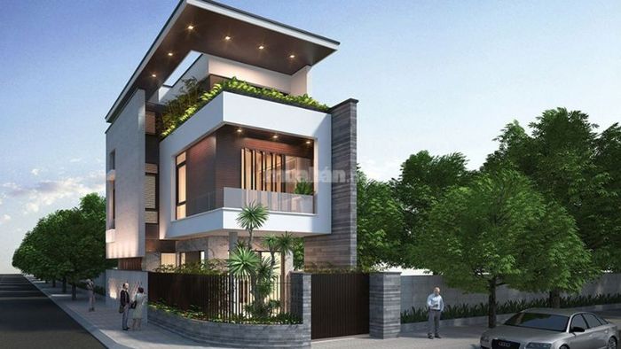 Thiết kế với mái bằng
