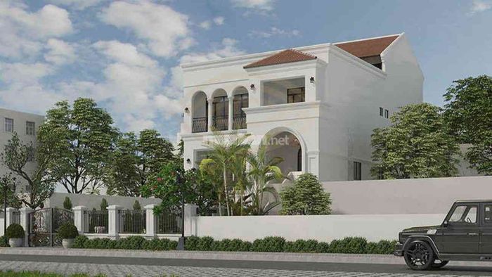 Mẫu biệt thự tân cổ điển kiểu Pháp - Mẫu số 3