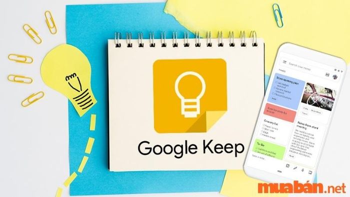 Ứng dụng ghi chú Google Keep