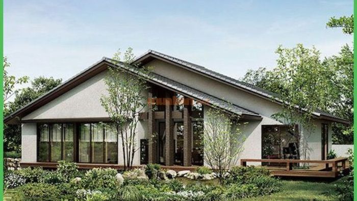 Mẫu nhà cấp 4 3 phòng ngủ cho khu vực nông thôn