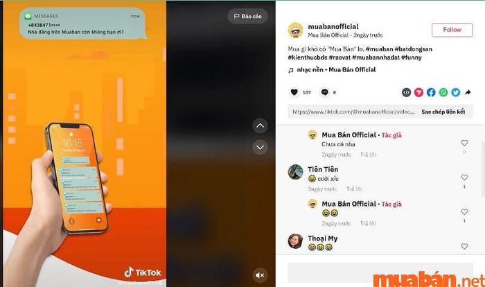 Cả tài khoản cá nhân và doanh nghiệp trên TikTok đều có khả năng quảng bá