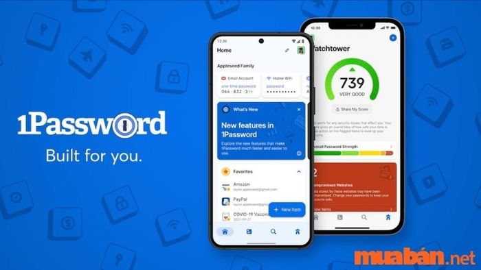 Ứng dụng ghi chú 1Password