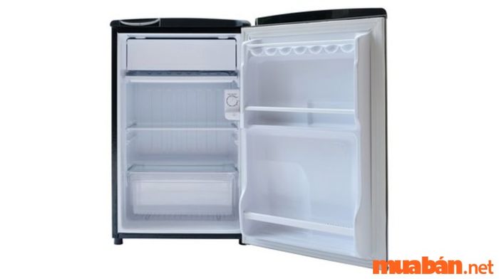 Tủ lạnh Aqua 90L AQR-D99FA(BS) giá rẻ dưới 3 triệu