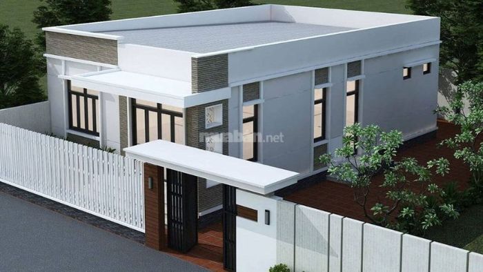 Nhà cấp 4 kiểu đơn giản tại nông thôn
