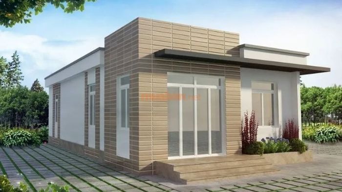 Một số điểm cần lưu ý khi thiết kế và thi công nhà cấp 4 3 phòng ngủ với ngân sách 200 triệu