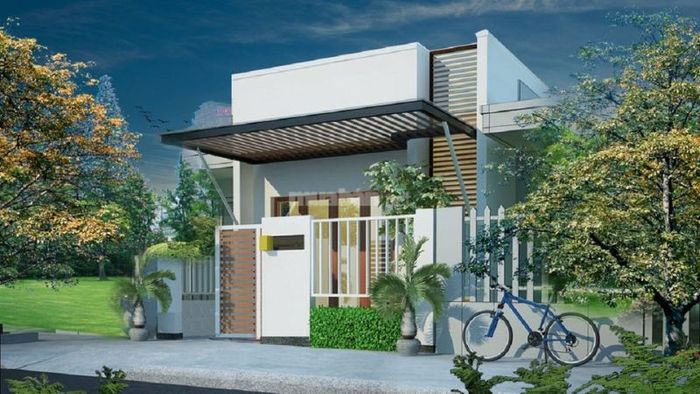 Nhà cấp 4 đơn giản tại nông thôn