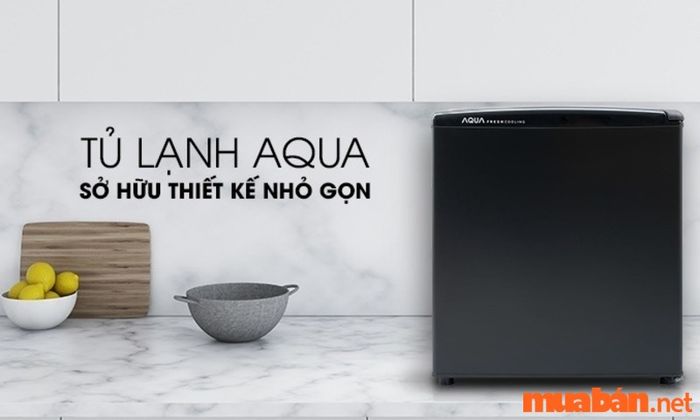 Tủ lạnh Aqua 50 lít AQR-D59FA BS giá rẻ dưới 3 triệu