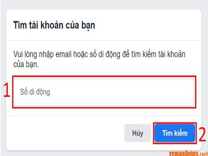 cách khôi phục mật khẩu Facebook khi không còn số điện thoại và email