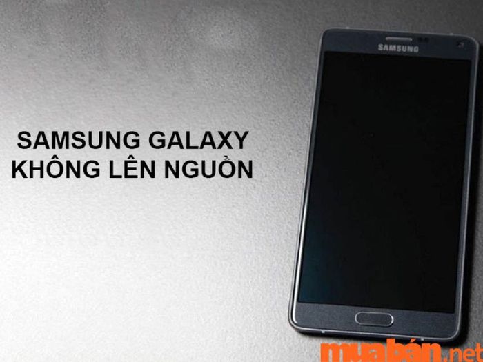 Màn hình điện thoại Samsung bị đen