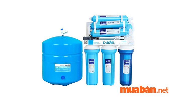 Kích thước của máy lọc nước không có vỏ tủ rất phù hợp với những ngôi nhà có không gian hạn chế