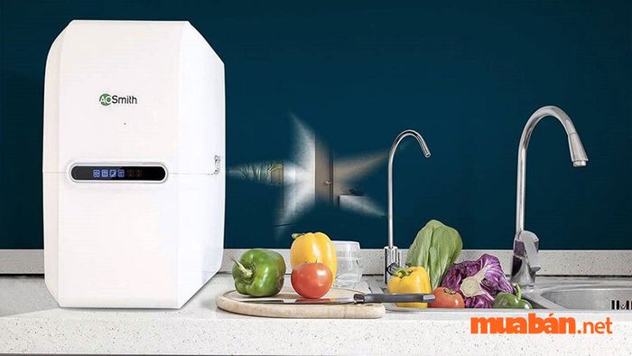 Kích thước của máy lọc nước AO-Smith G1.