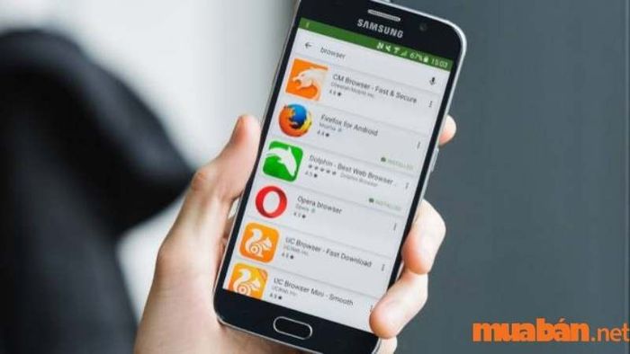 Ứng dụng Dolphin Mobile Browser