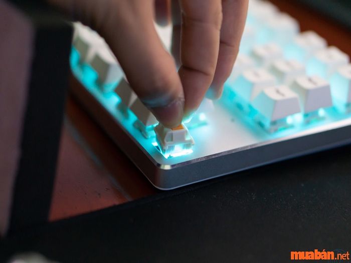 Gắn switch mới vào bàn phím