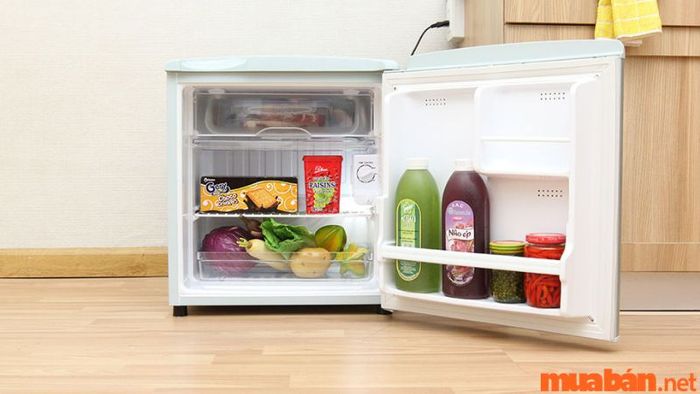 Tủ lạnh mini giá rẻ 1 triệu có dung tích lưu trữ hạn chế
