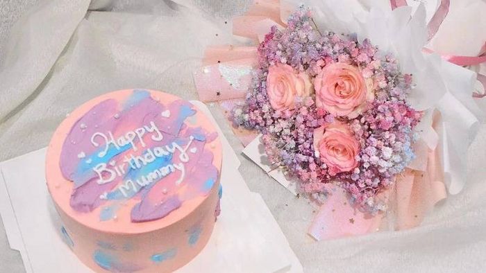 Tải hình ảnh hoa tươi và bánh sinh nhật ngọt ngào 6