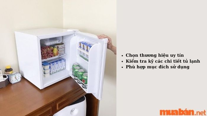 Mua tủ lạnh mini giá rẻ 1 triệu cần chú ý điều gì?