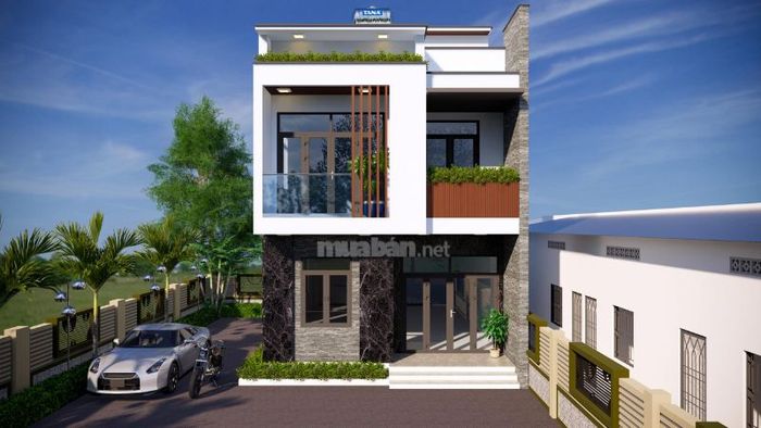 Phong cách tân cổ điển cho nhà 2 tầng