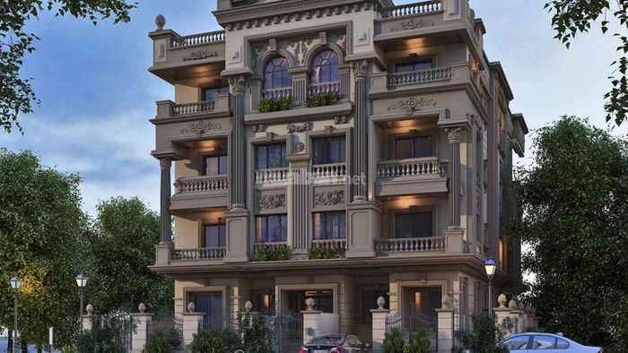 Mẫu biệt thự tân cổ điển bốn tầng đẹp - Mẫu số 3