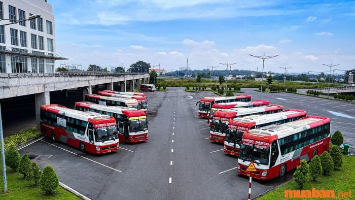 Thông tin về các tuyến xe đang hoạt động tại Bến xe miền Đông mới