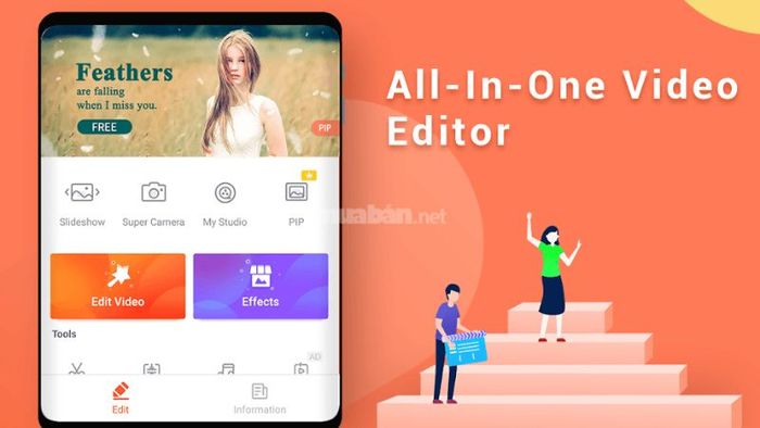 VideoShow là ứng dụng chỉnh sửa ảnh và video miễn phí.