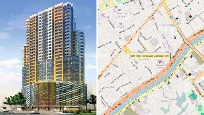Momentum 289, dự án sở hữu tổng diện tích 4.261,7 m²