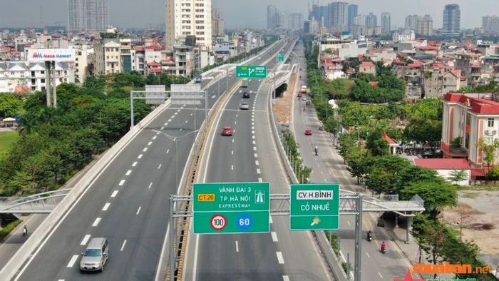 Tình trạng của đường vành đai 3 Hà Nội