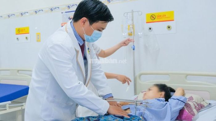 Khu vực xung quanh ngã ba Trị An có nhiều cơ sở y tế phục vụ cư dân.