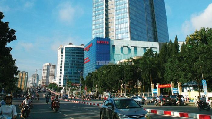 TTTM Lotte Shopping Center Liễu Giai, thuộc quận Ba Đình.