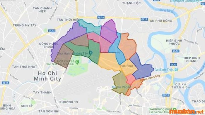 Tổng quan về vị trí địa lý của quận Gò Vấp