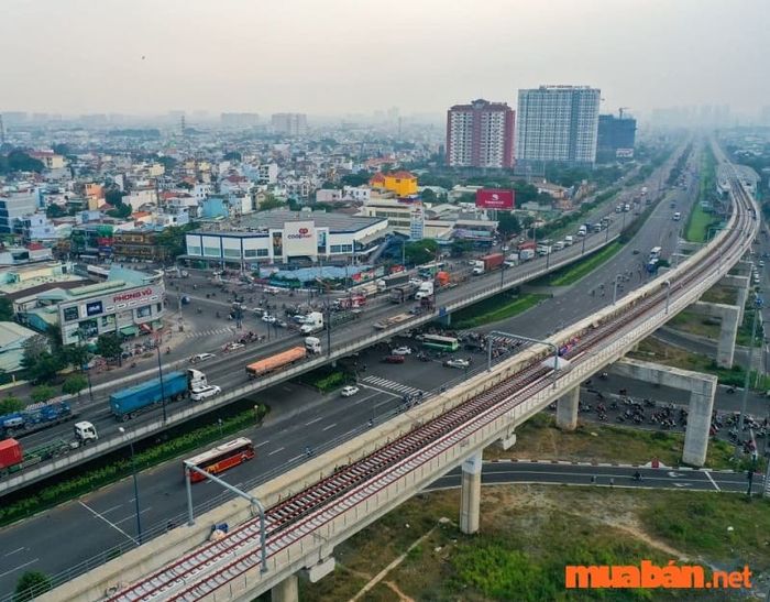 Nút giao thông quan trọng tại ngã tư Thủ Đức