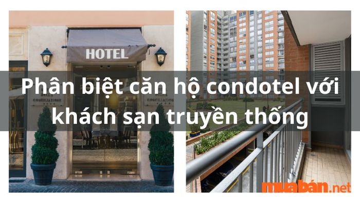 Sự khác biệt giữa khách sạn truyền thống và 