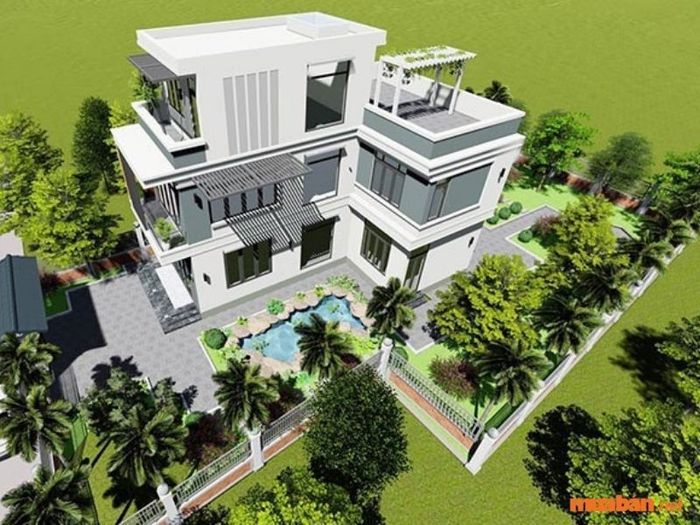 Mẫu Thiết Kế Nhà Phố 2 Tầng 1 Tum số 9