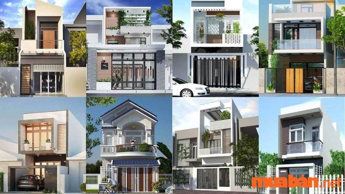 Thiết kế nhà phố hiện đại 2 tầng với chiều rộng 5m mang kiến trúc độc đáo