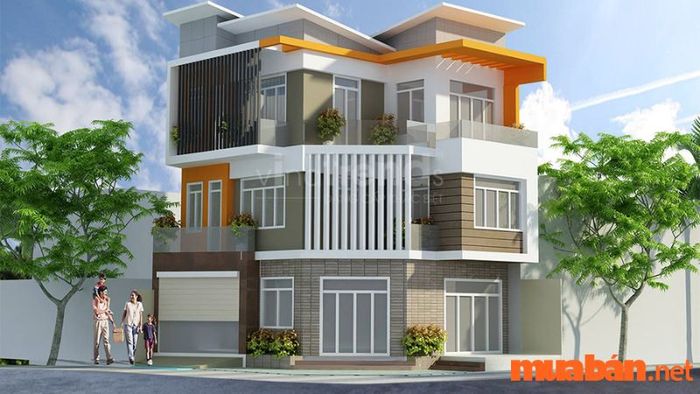 Thiết kế nhà đất dựa theo diện tích mặt tiền